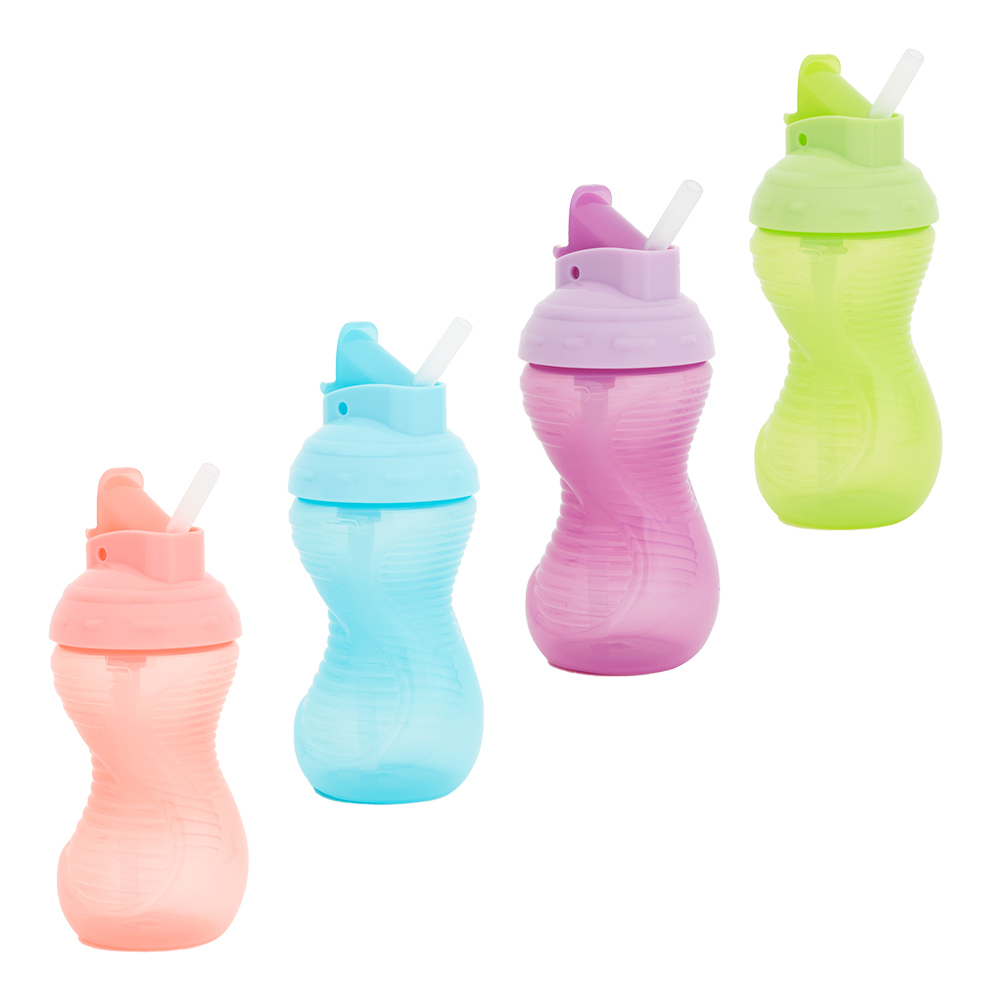 好握吸管防漏杯296ml-綠