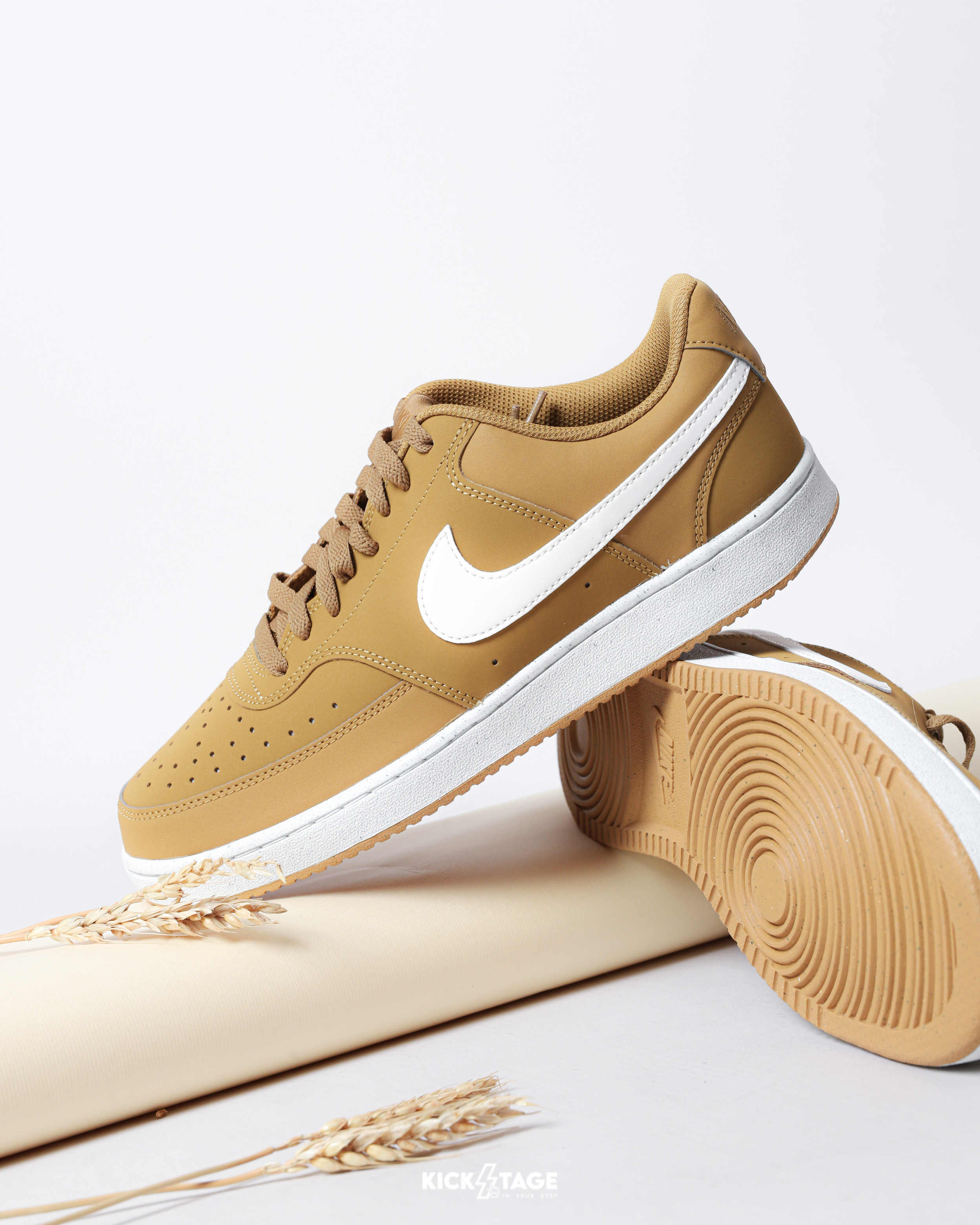 男鞋 NIKE COURT VISION LO V2 NBK 棕色 經典 復古 膠底 皮革 休閒鞋【HV8139-700】