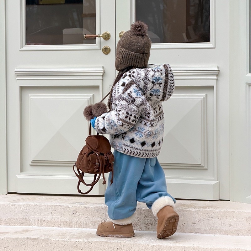 冬日浪漫費爾島外套