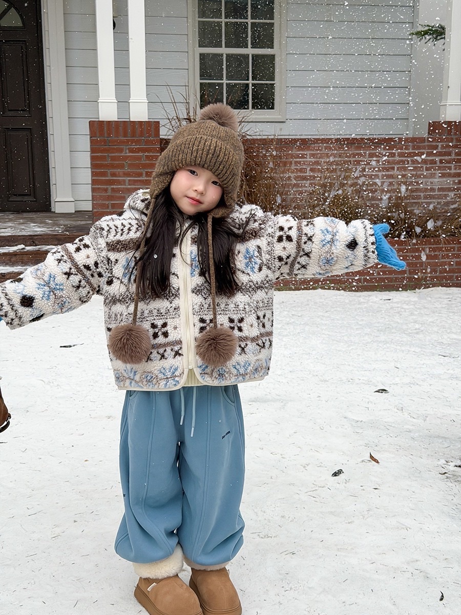 冬日浪漫費爾島外套