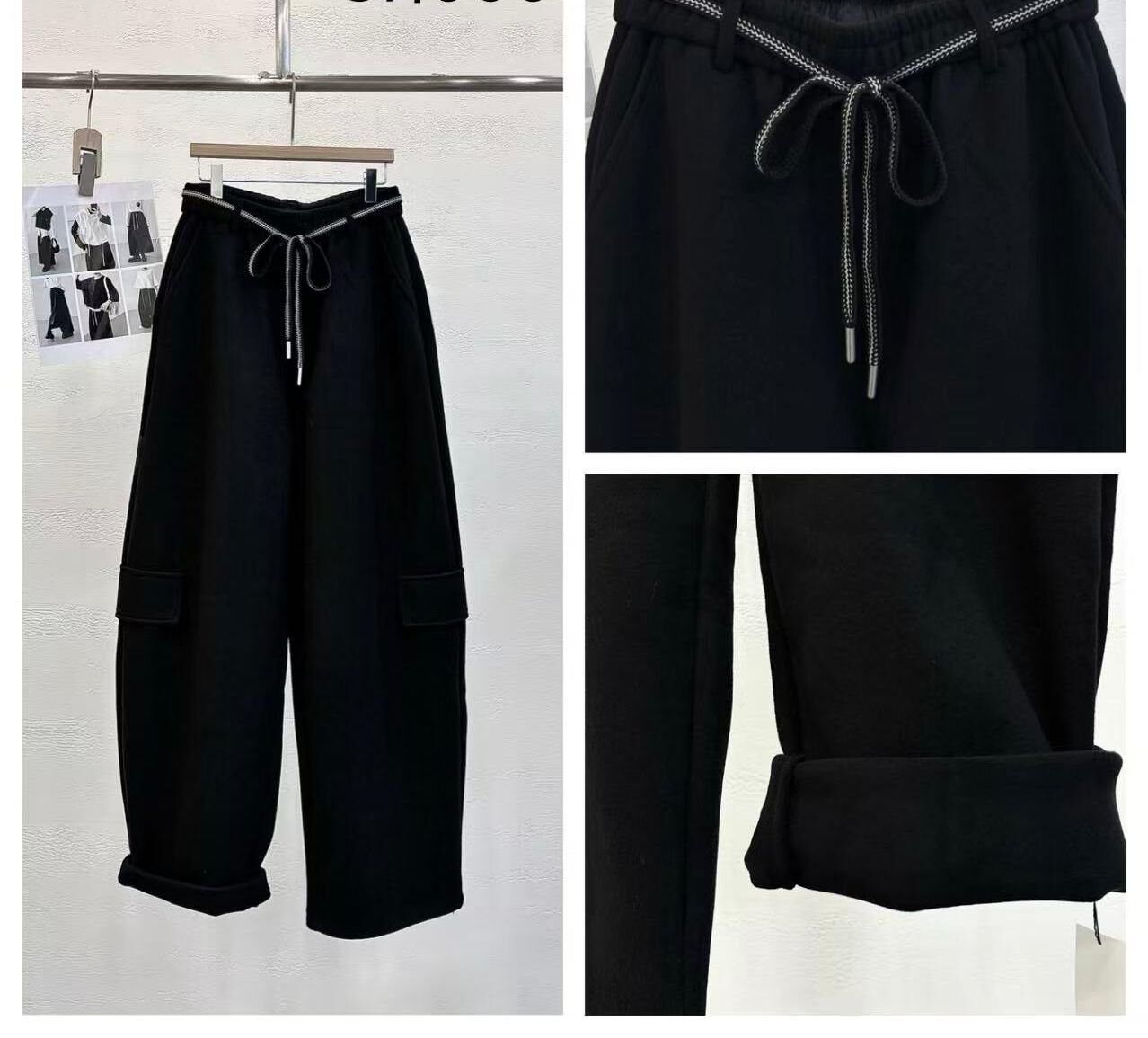 🇰🇷 韓國 直筒寬鬆蝴蝶結直筒褲（K11 BR21）