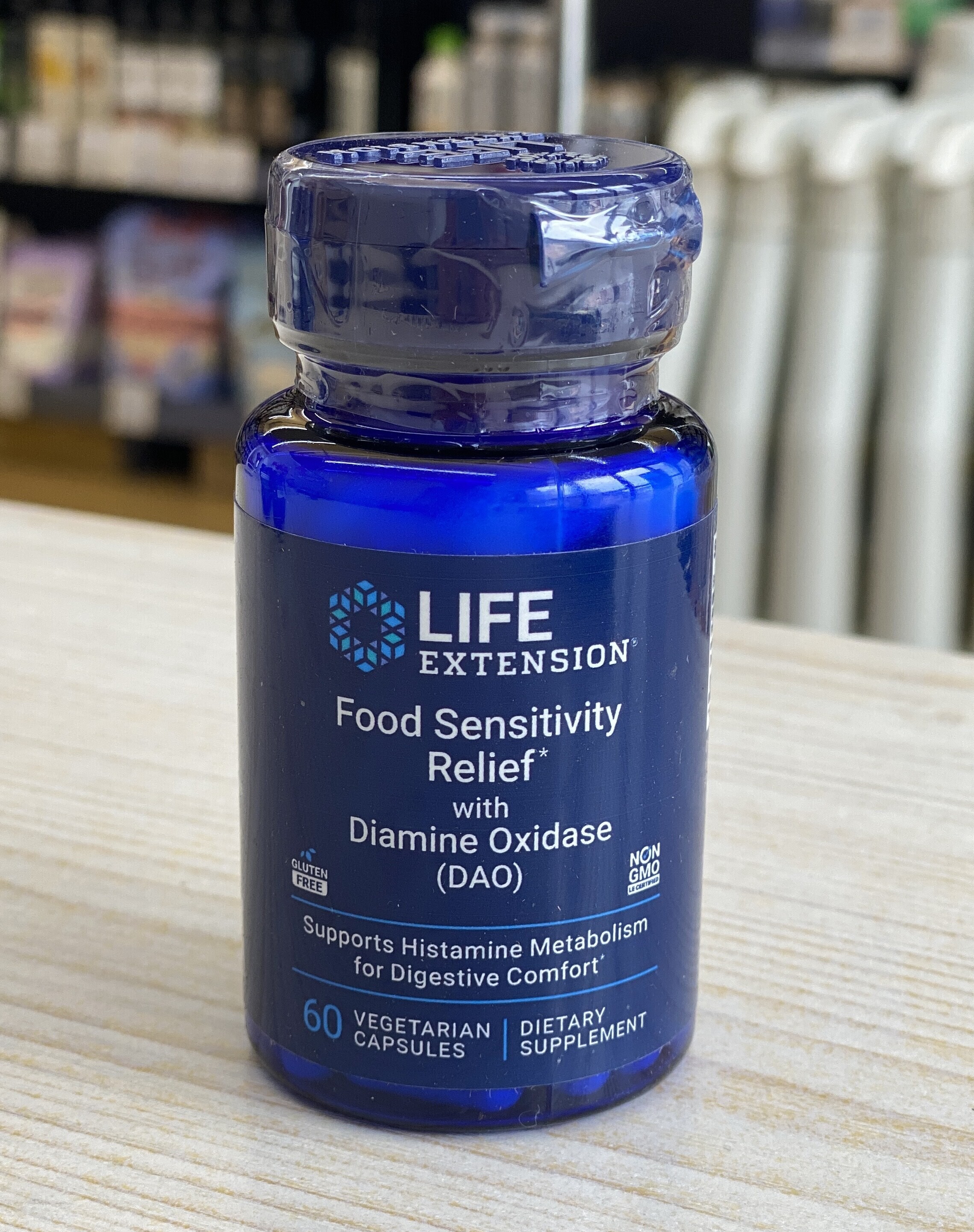 Life Extension 食物敏感緩解膠囊（含二胺氧化酶 (DAO)) (最佳食用日期為20027/1/30)