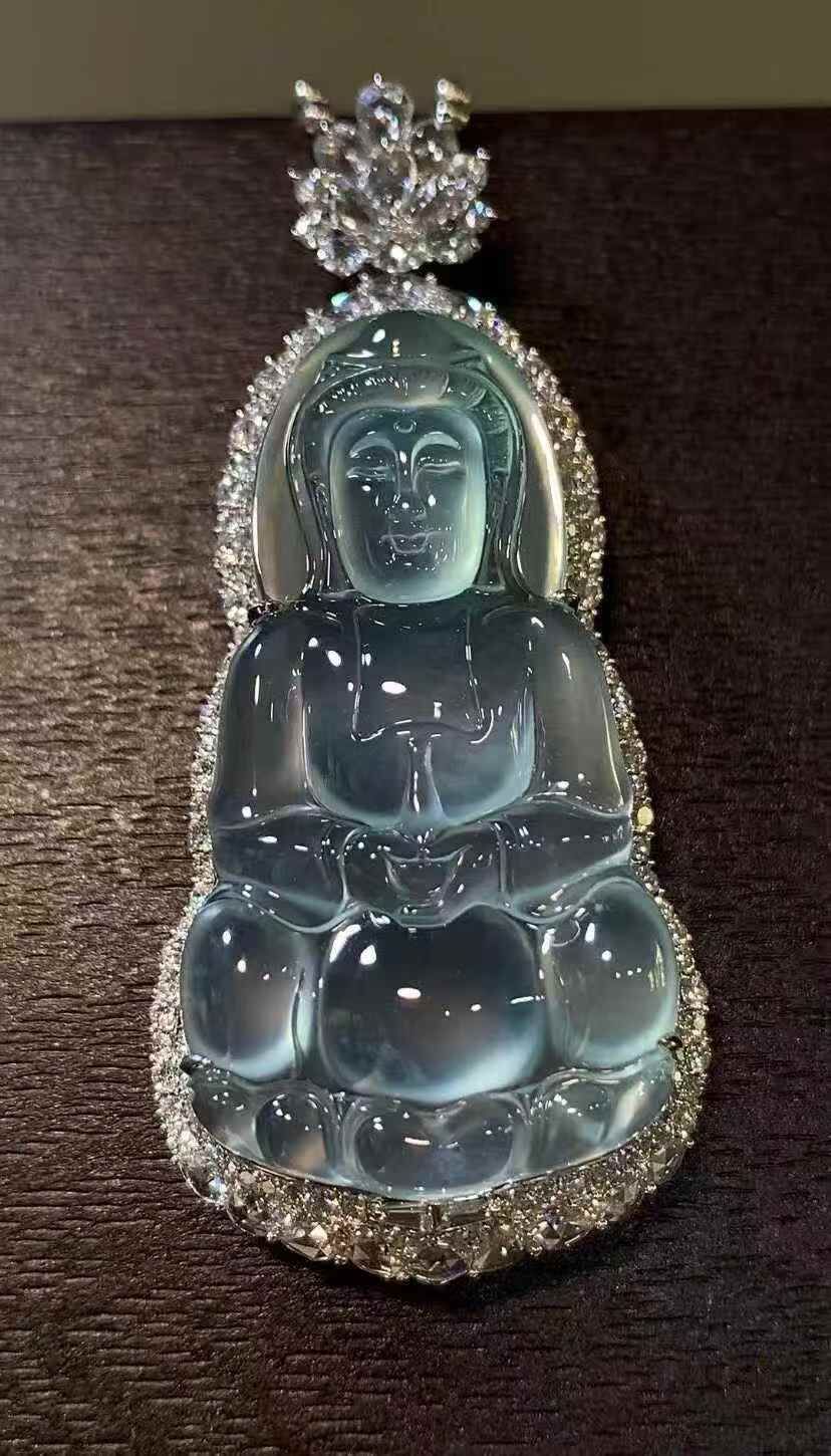116355 翡翠觀音吊墜