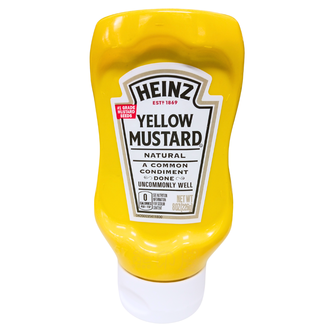 HEINZ 亨氏黃芥末醬 226G 到期日 2026-5-26