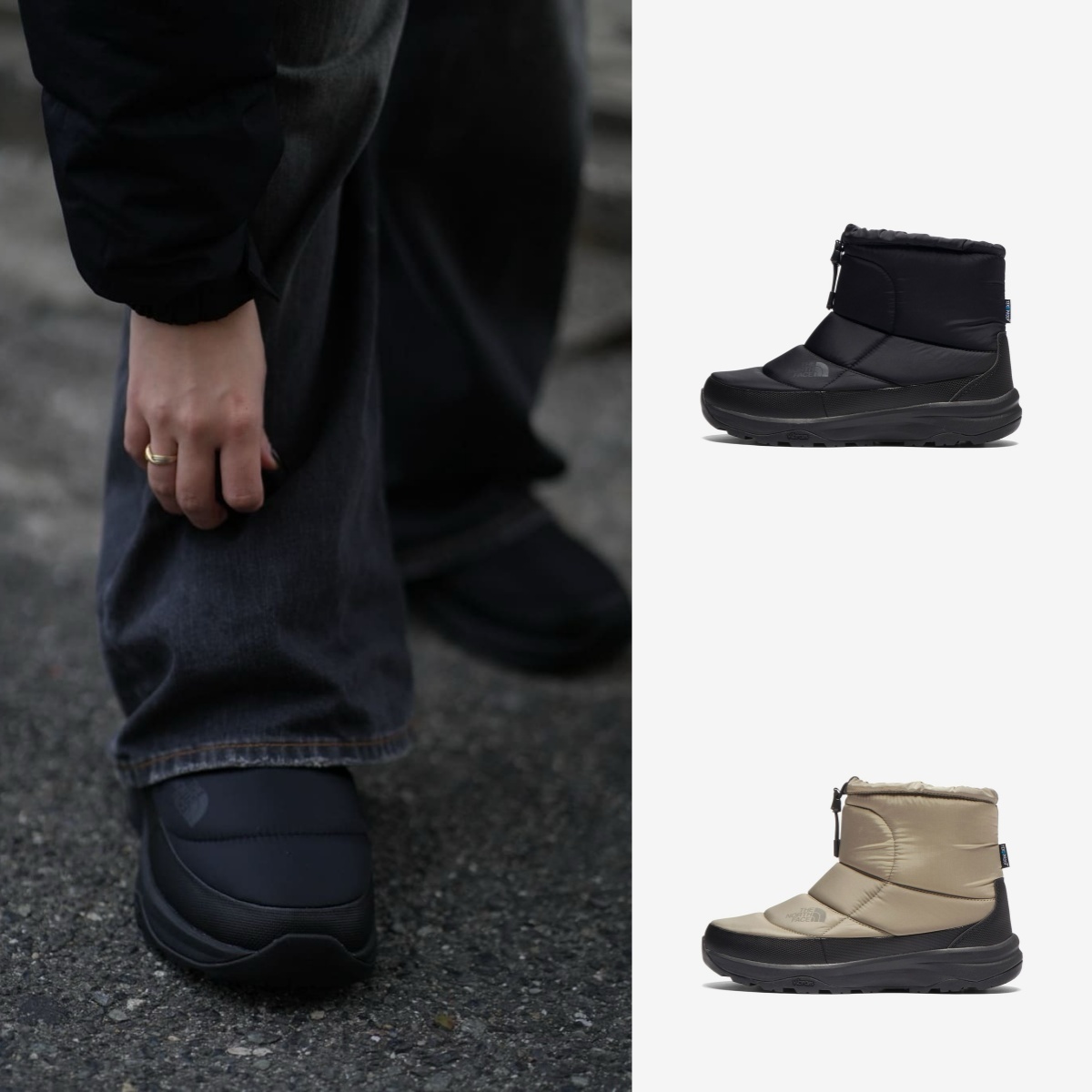 預購┃日本 THE NORTH FACE Nuptse Bootie WP Short 防水 保暖 短靴