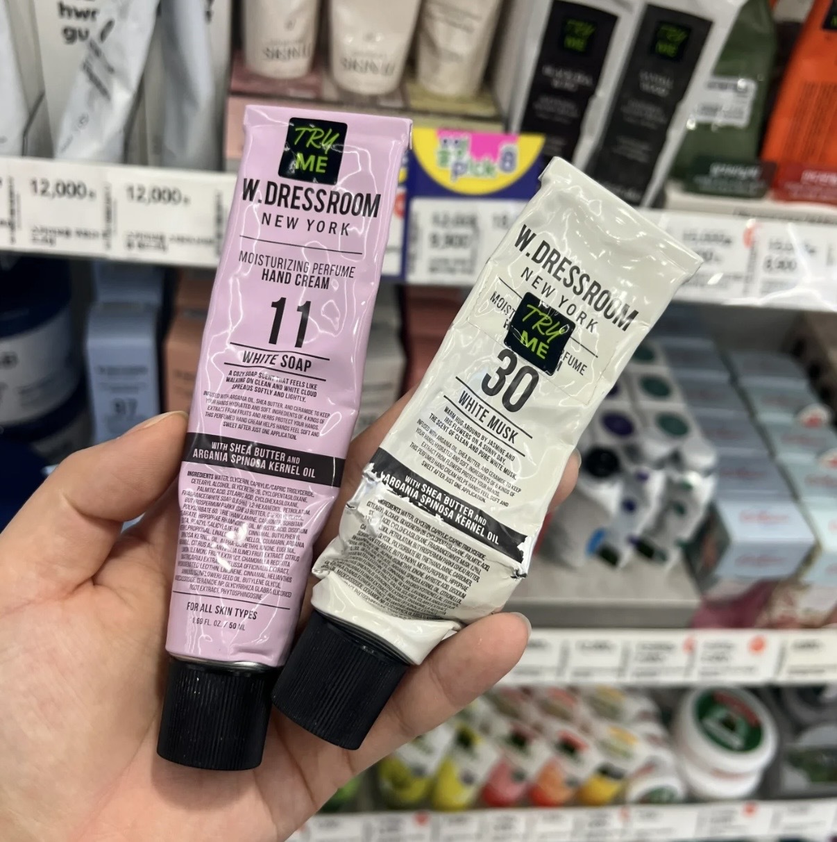 【3款入】Olive young 手霜套装