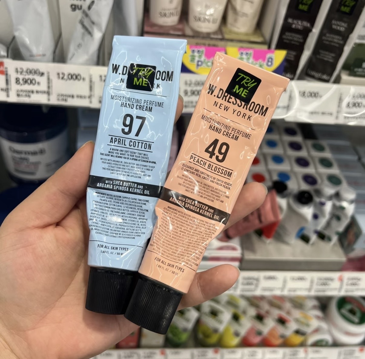 【3款入】Olive young 手霜套装