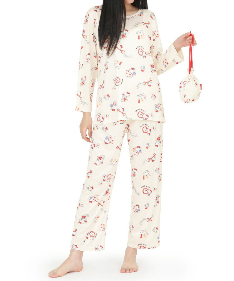 25203-KT Sanrio Hello Kitty Travel Pajama #JP-SZ25-SAN-1852