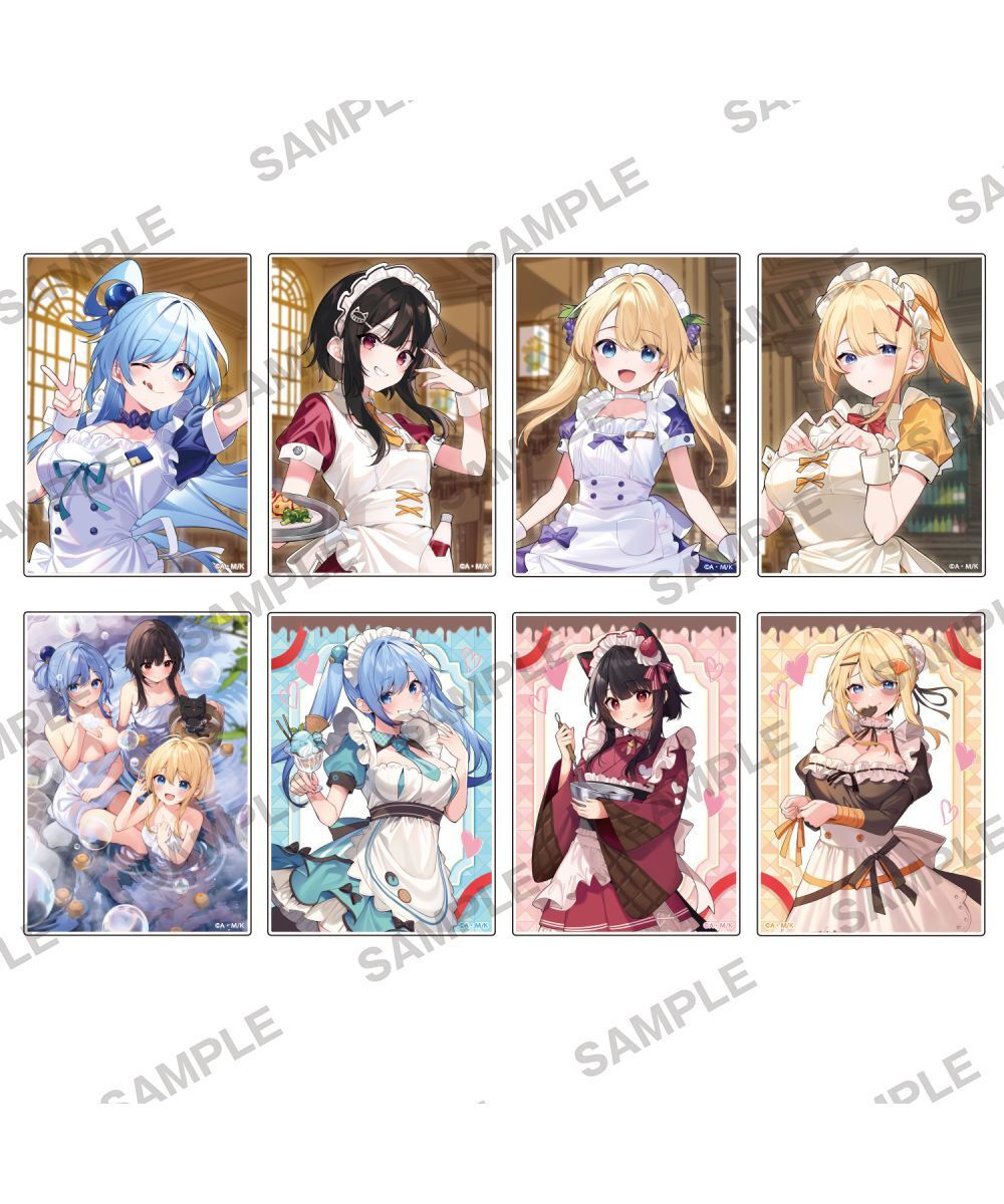 預購-『為美好的世界獻上祝福！』 集換式壓克力小卡 PACK盲盒販售 隨機出貨【日本進口精品】