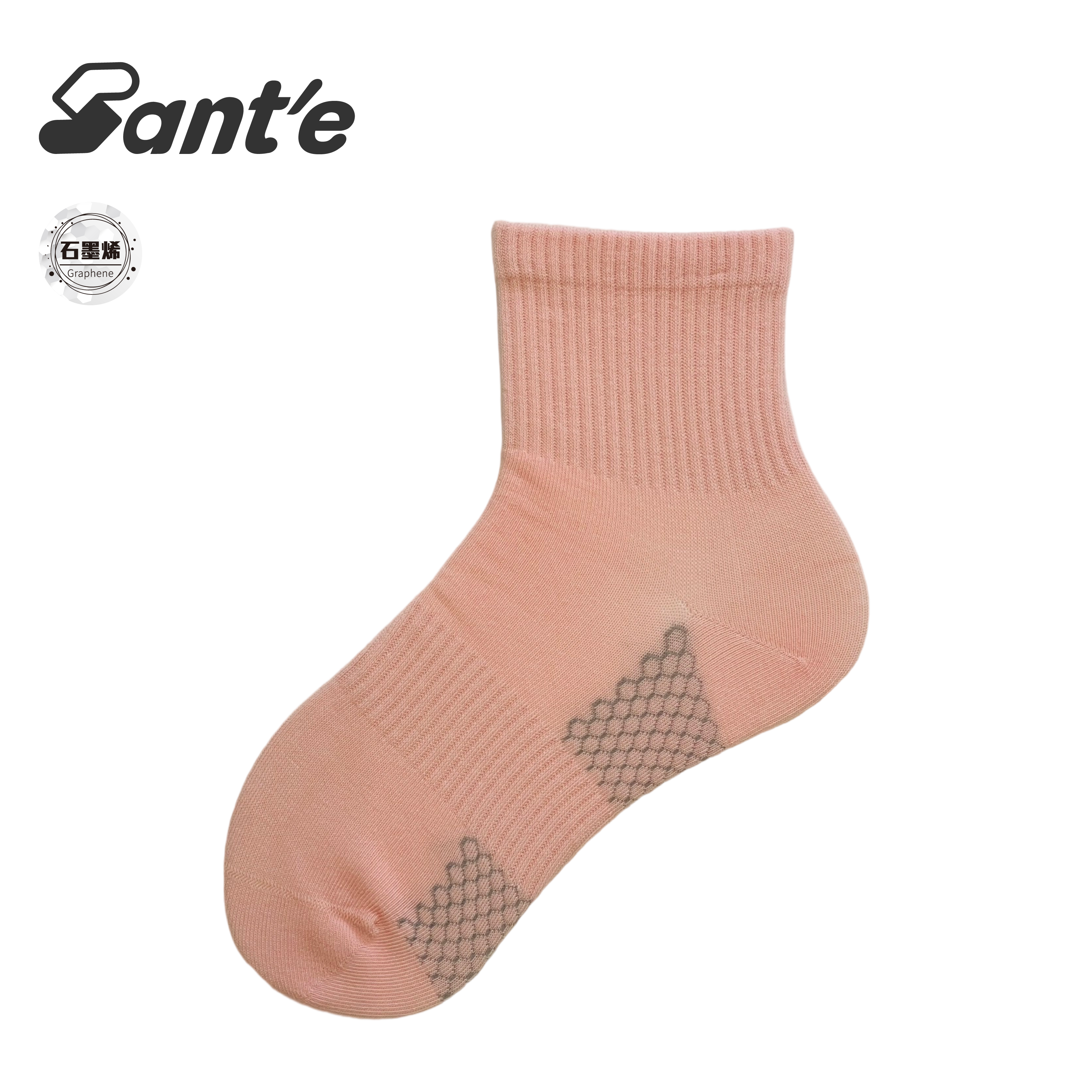 Santé 台灣 石墨烯運動除臭襪  女款 (4色) 44SA7818B