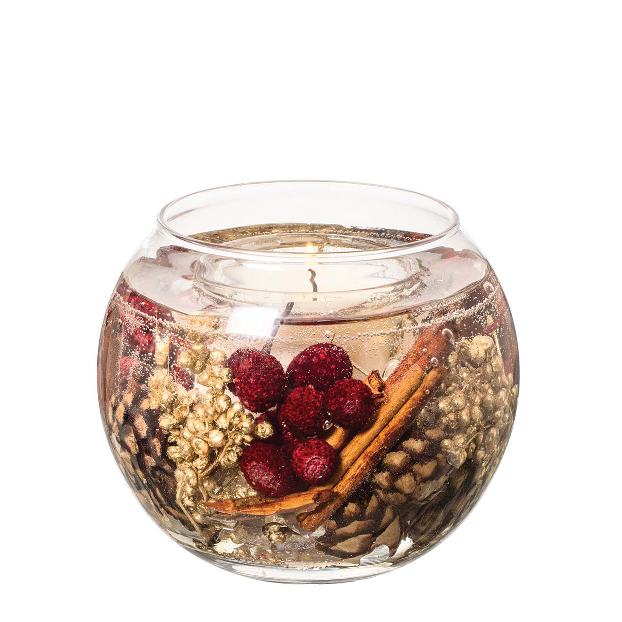 SEASONAL COLLECTION - COSY VIBES (NUTMEG, GINGER & SPICE) NATURAL WAX SCENTED GEL CANDLE