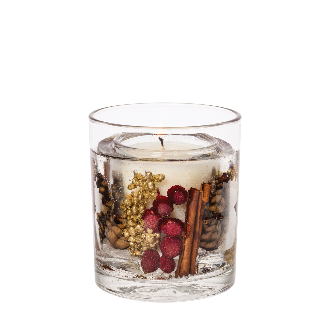 SEASONAL COLLECTION - COSY VIBES (NUTMEG, GINGER & SPICE) NATURAL WAX SCENTED GEL CANDLE