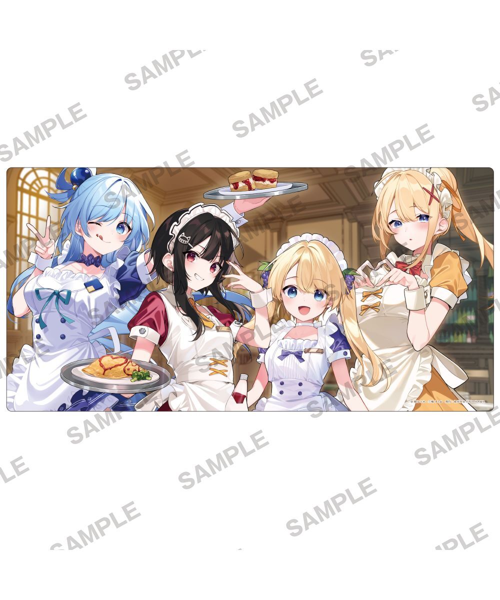 預購-『為美好的世界獻上祝福！』全新繪製特製桌墊　女僕Ver.【日本進口精品】