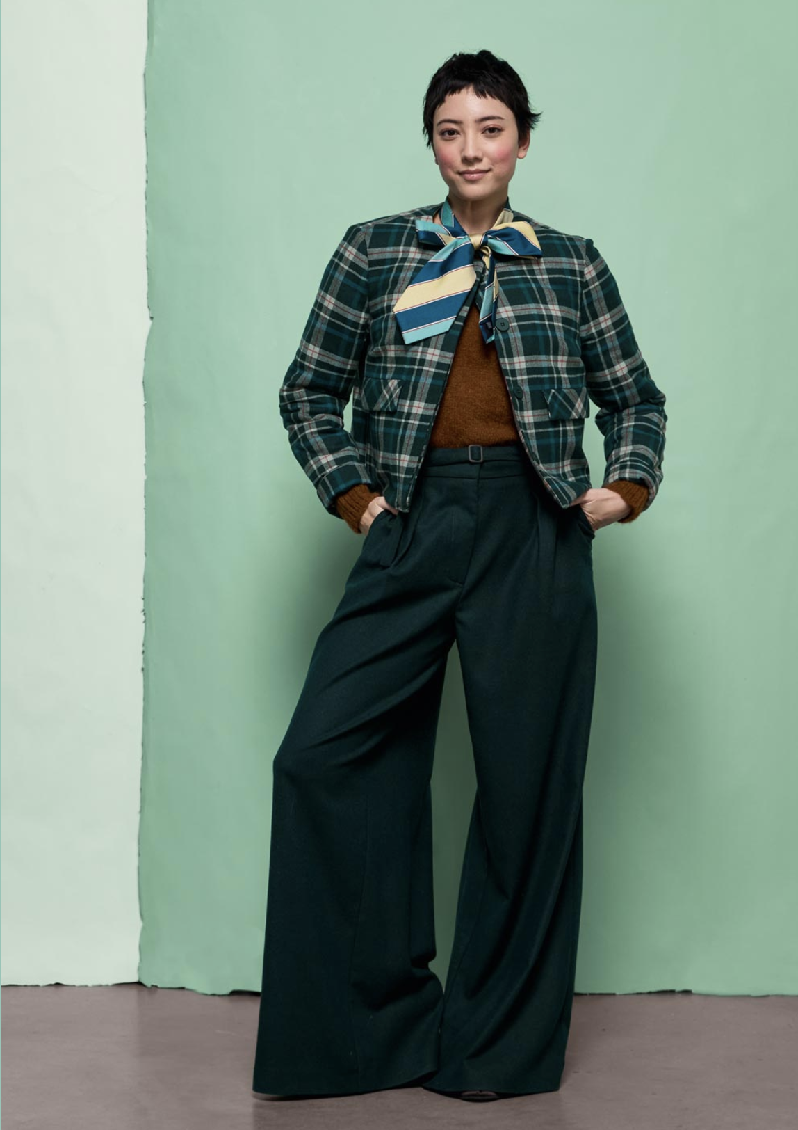 NIU 都會垂墜寬褲