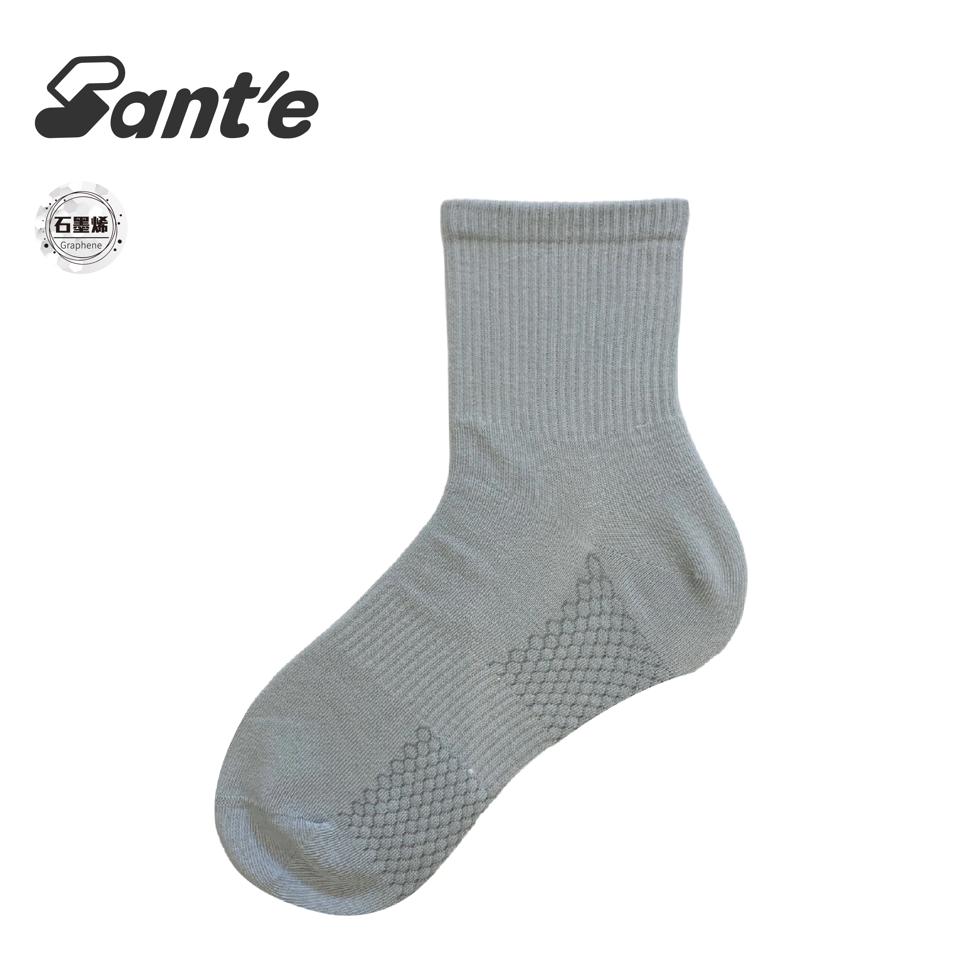Santé 台灣 石墨烯運動除臭襪 男款 (3色) 44SA7818A