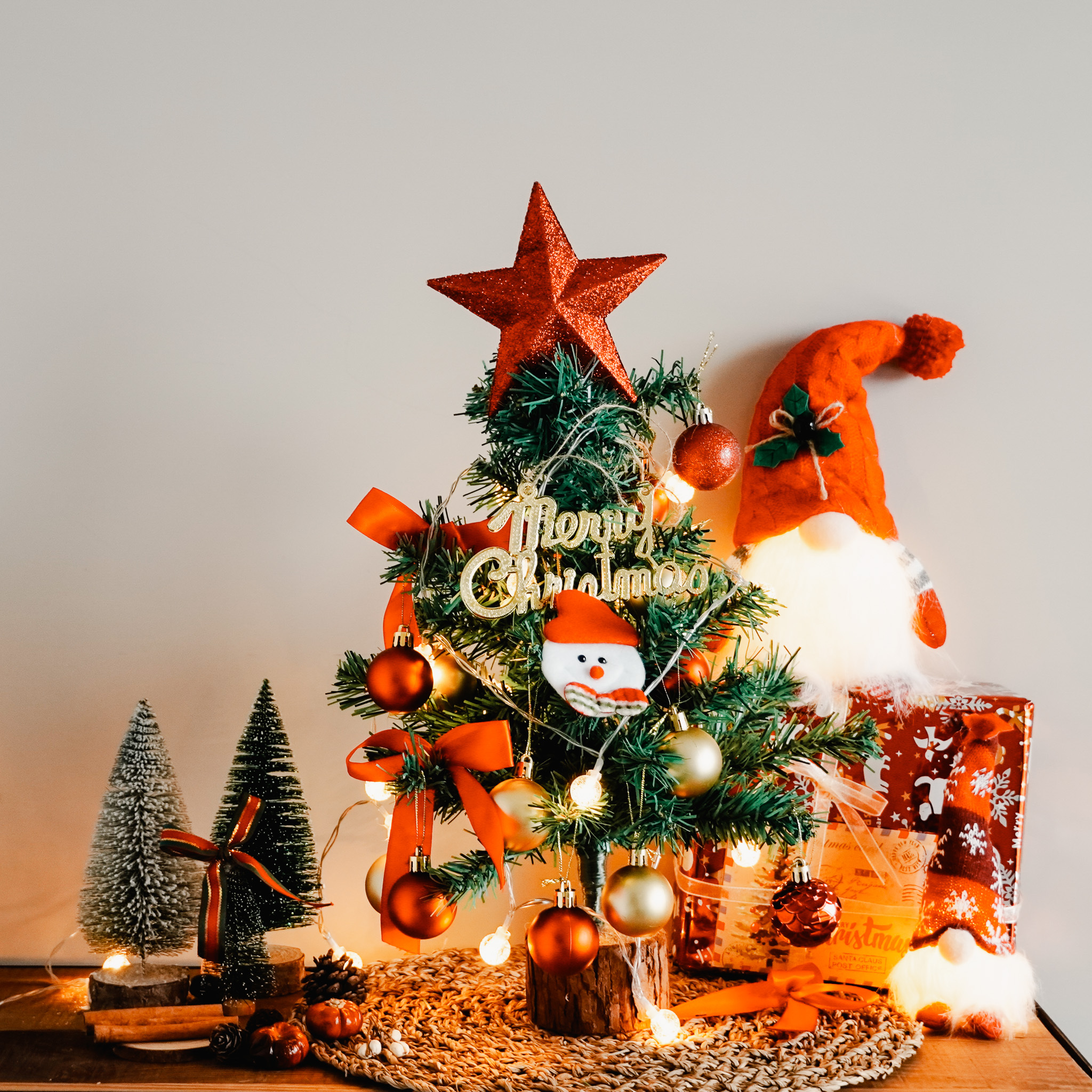 45cm迷你裝飾聖誕樹 兩色售