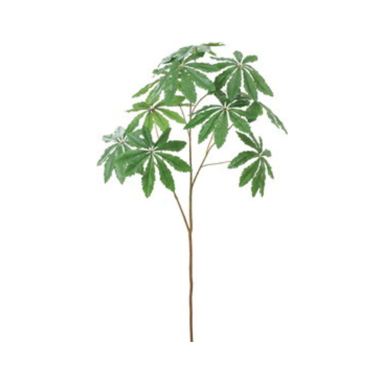 人造葉 木薯葉長枝 長140cm