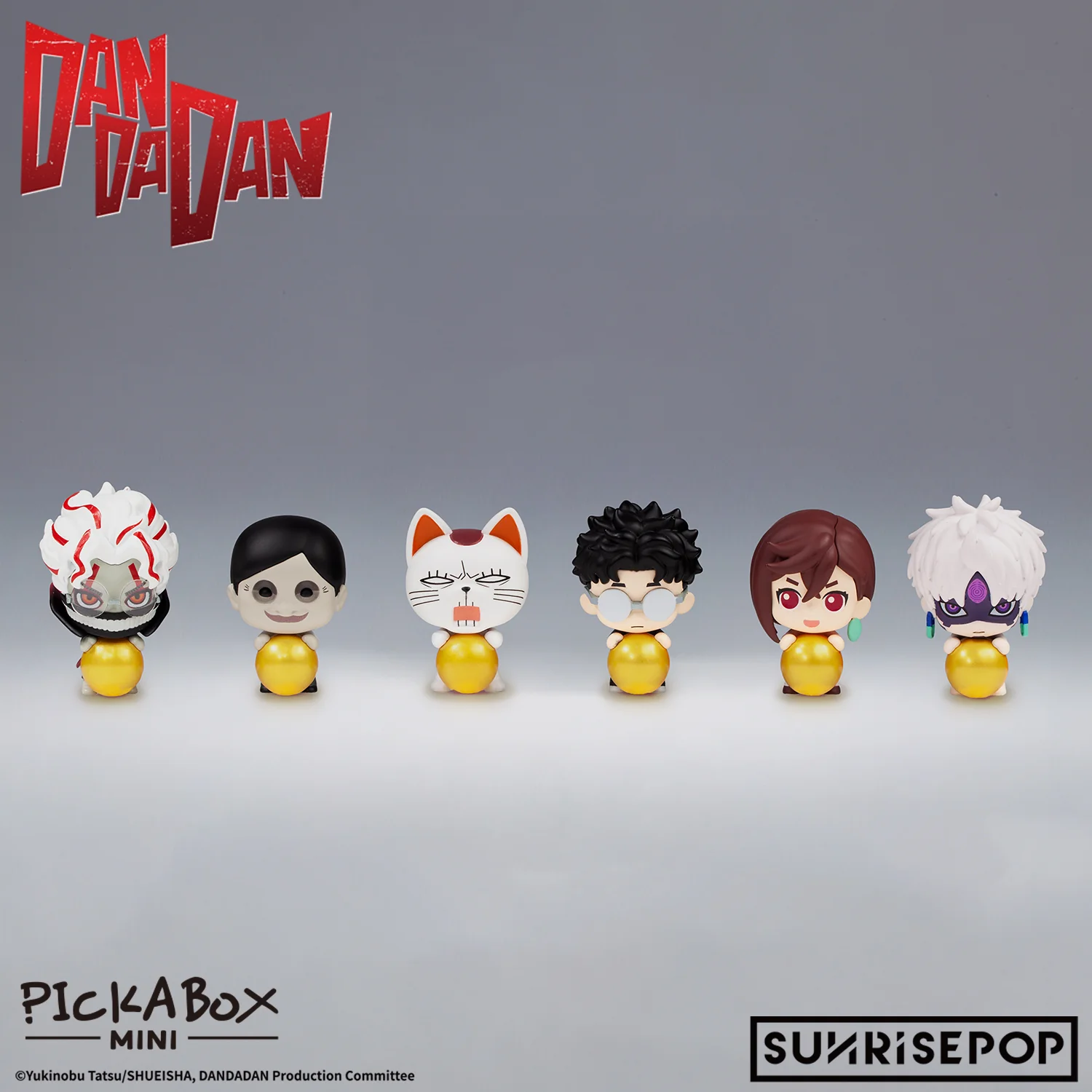[PICKABOX MINI盲盒公仔]《DANDADAN》第二彈 (隨機 共6+1款)