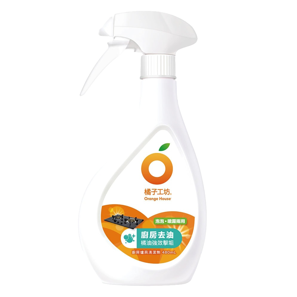 橘子工坊｜爐具用清潔劑 480ml(箱購送贈品)