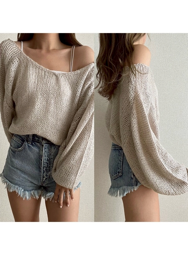 日本GRL 🇯🇵 海毛觸感針織上衣 六色