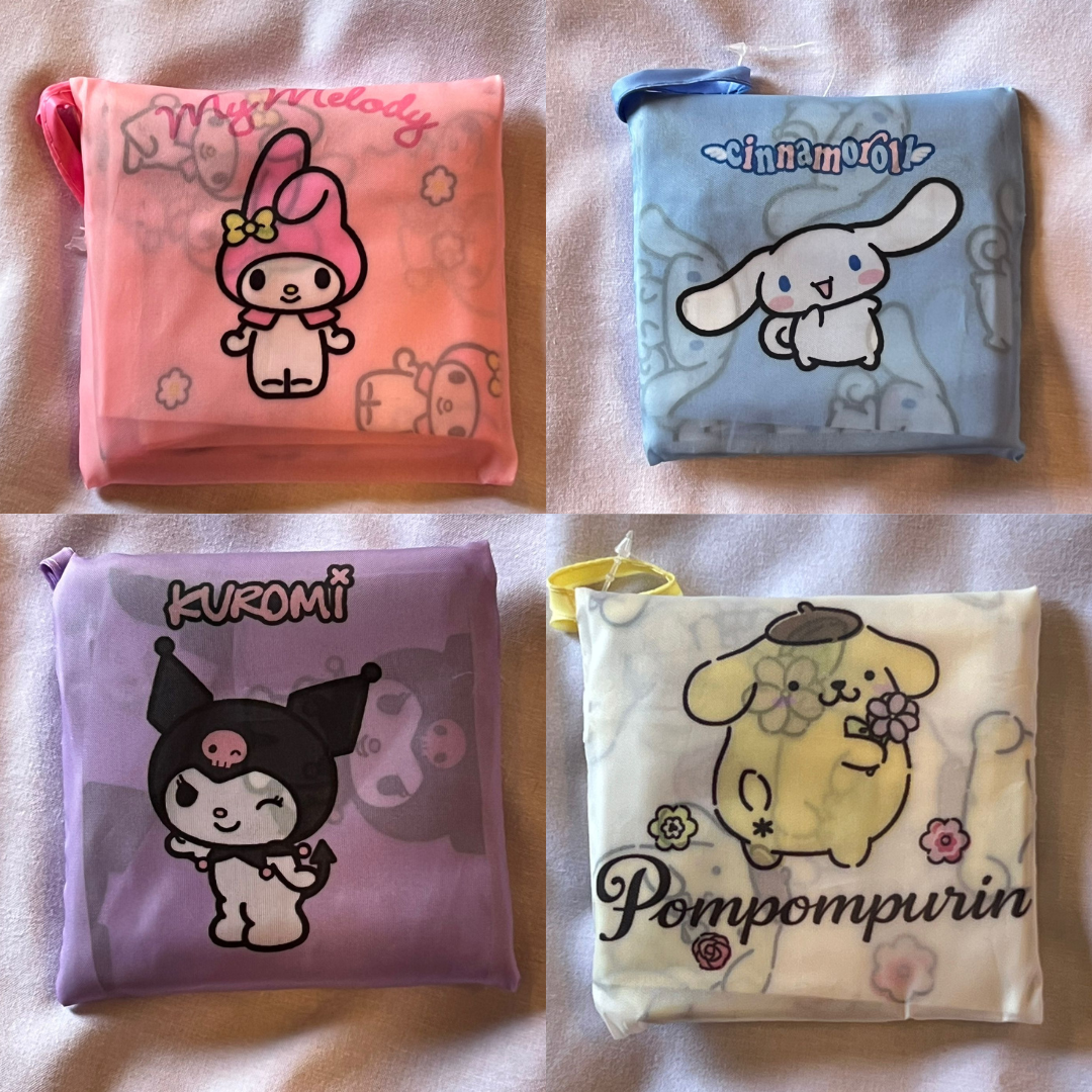 [E] EFG SANRIO FREEGIFT RANDOM RECYCLE BAG ICONIC DESIGN ,EFG6 (EFG6)