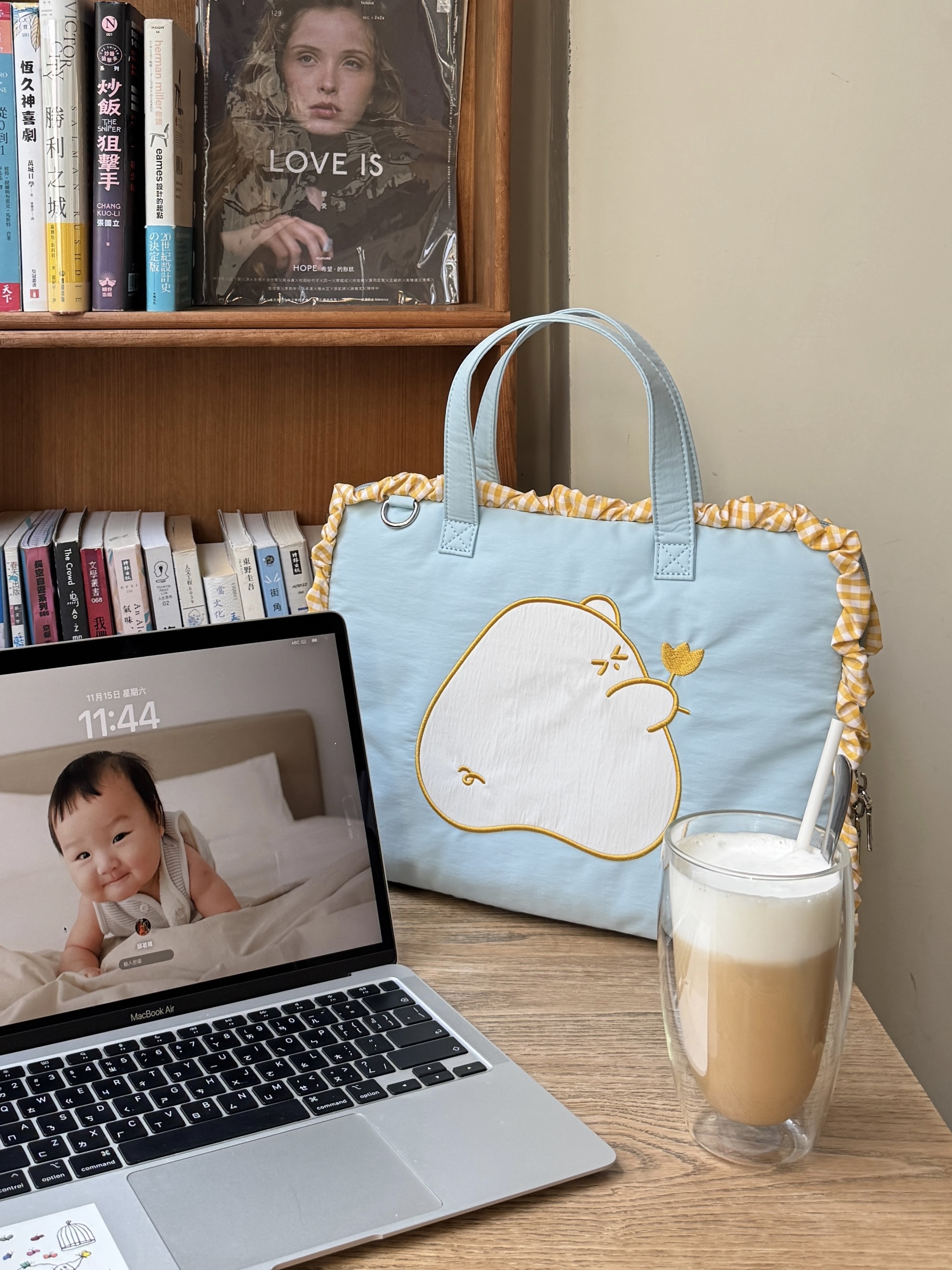 花花滾邊筆電包（13-14吋通用）