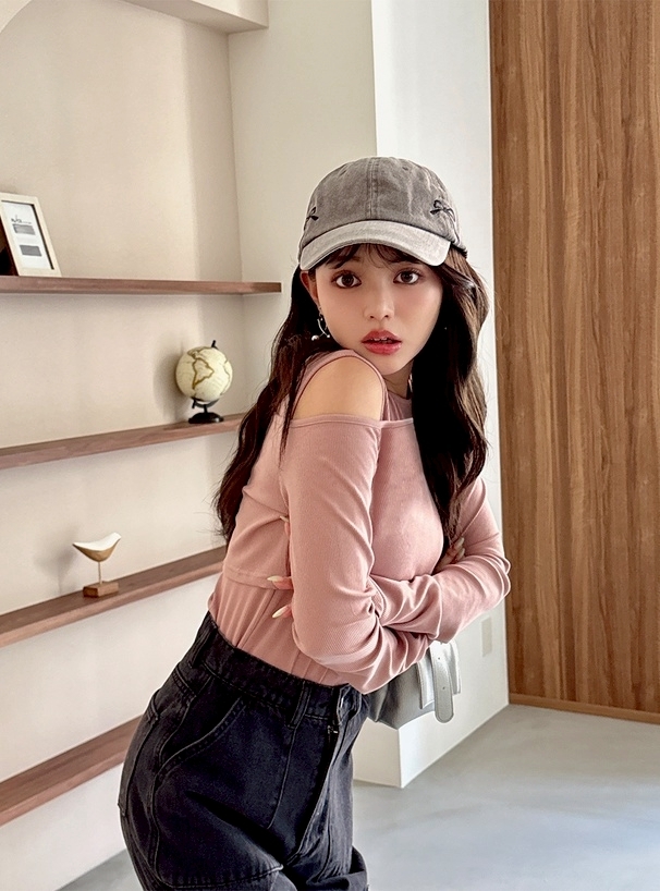 日本GRL 🇯🇵 緞帶刺繡牛仔帽