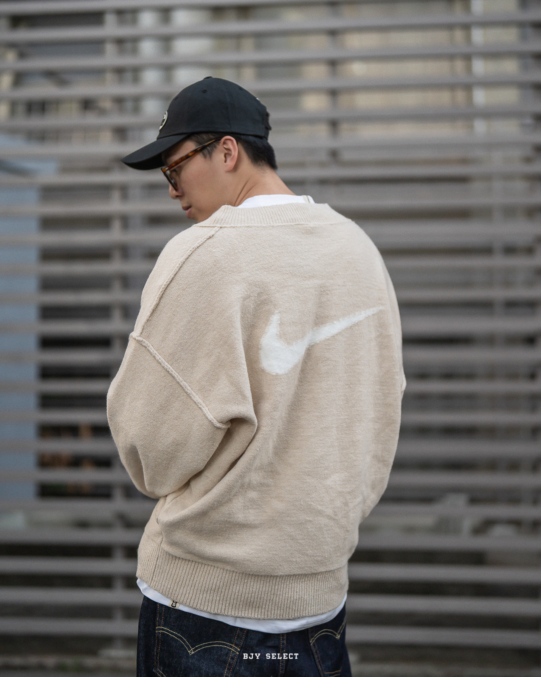 #現貨 NIKE NSW Tech Pack 寬鬆 針織V領毛衣 FB7810-010 黑 126 奶茶