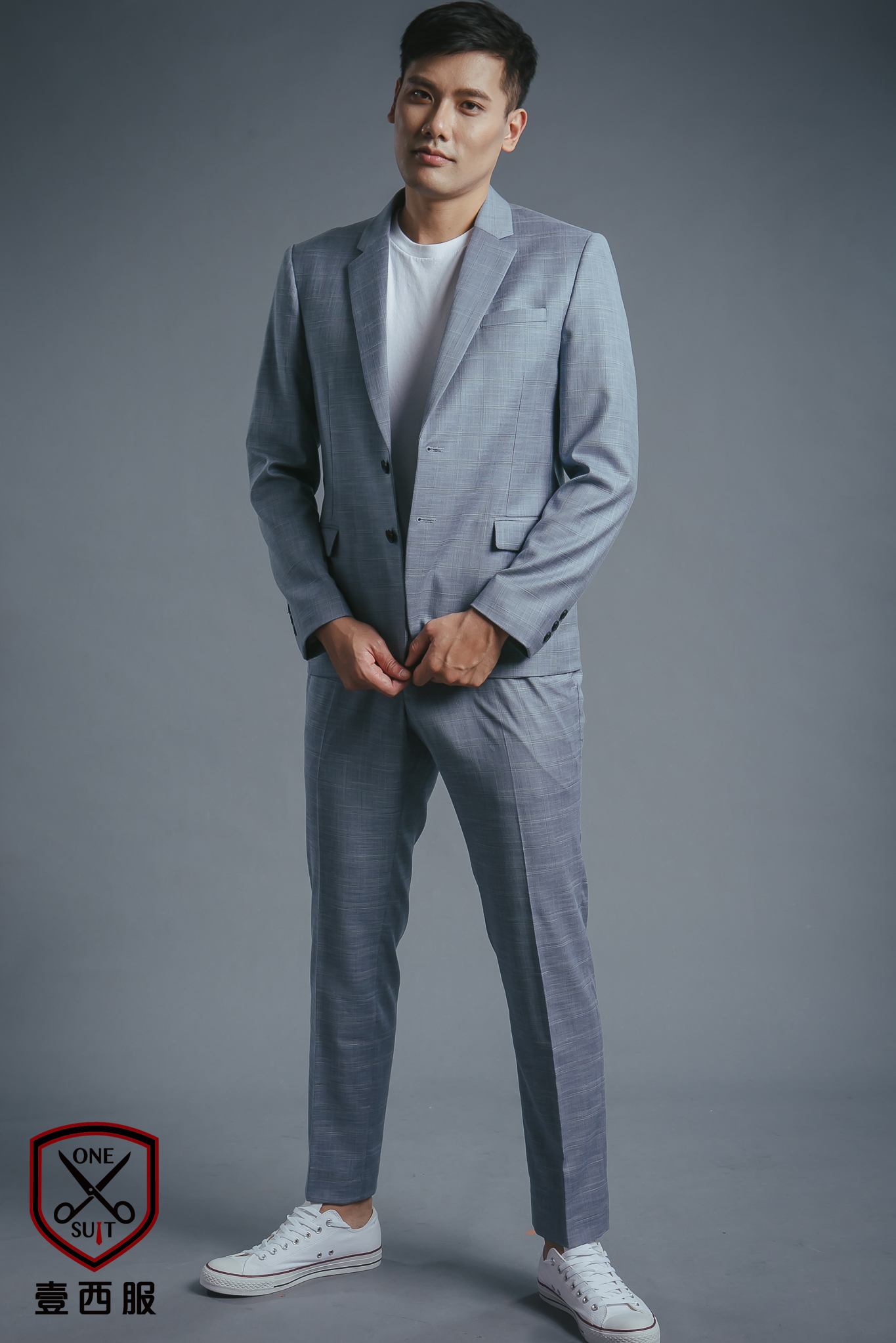 灰色西裝4