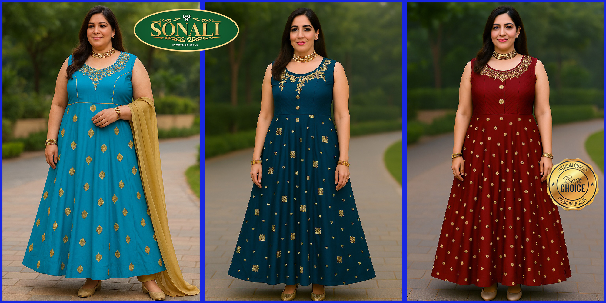 Sonali Premier Quality Women's Dress Collections / A-Line Dresses