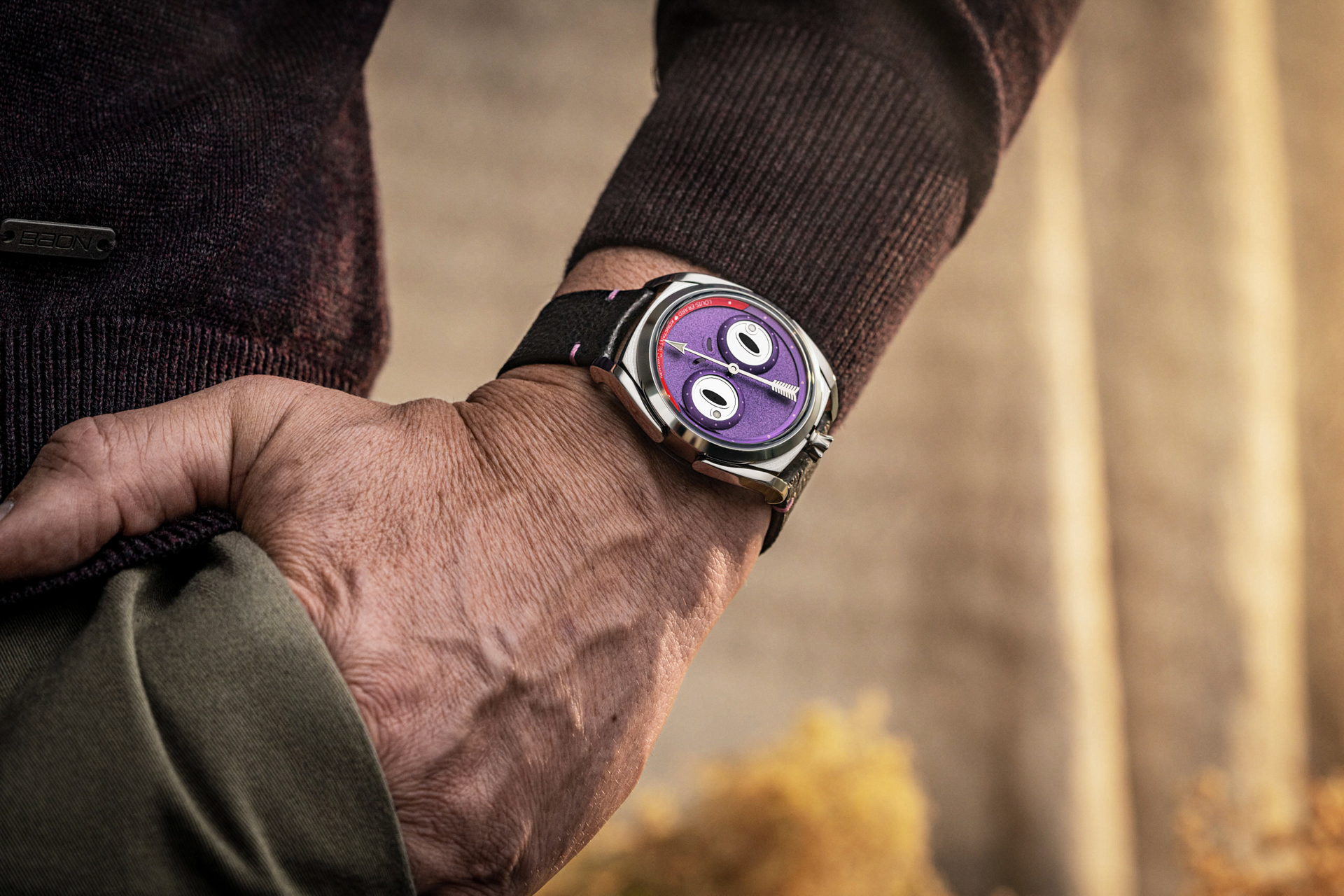 Louis Erard x Konstantin Chaykin 聯名款, Unfrogettable Purple,紫羅蘭,85340AA02.BVA192,青蛙公主,Himeji Kurozan,Urushi 漆藝,斯拉夫傳說