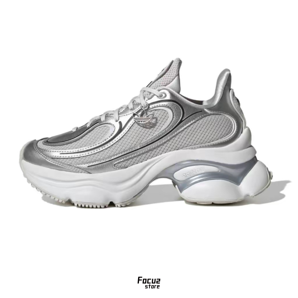 【Focus Store】預購 Adidas Originals Ozvenuz "Silver" 女款 浮蝶鞋 銀色 KI0557