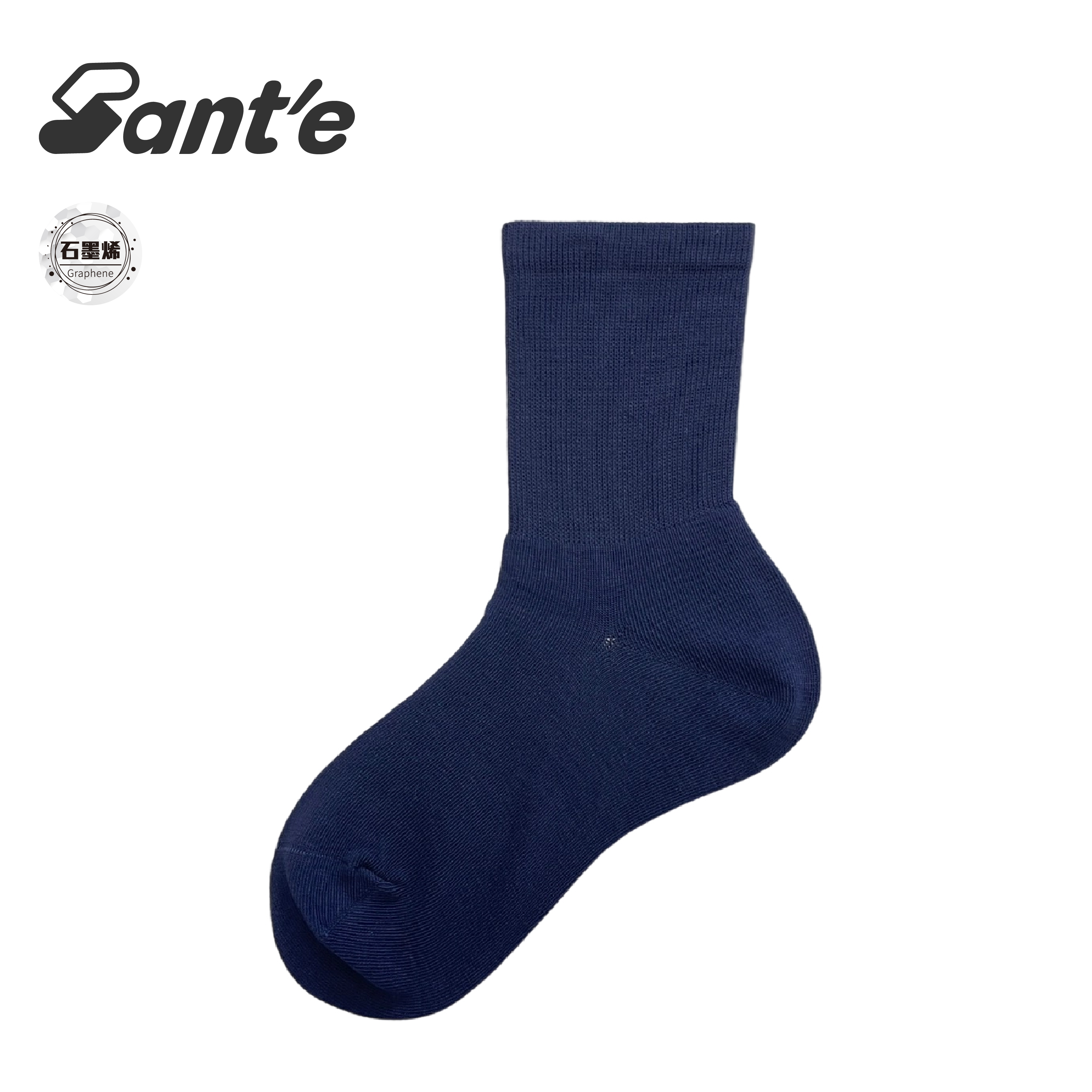 Santé 台灣 石墨烯無痕除臭襪 男款 (3色) 44SA7803A