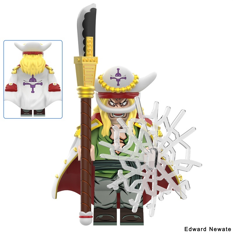 One Piece Edward Newgate Custom Minifigures Fit Lego DY664A