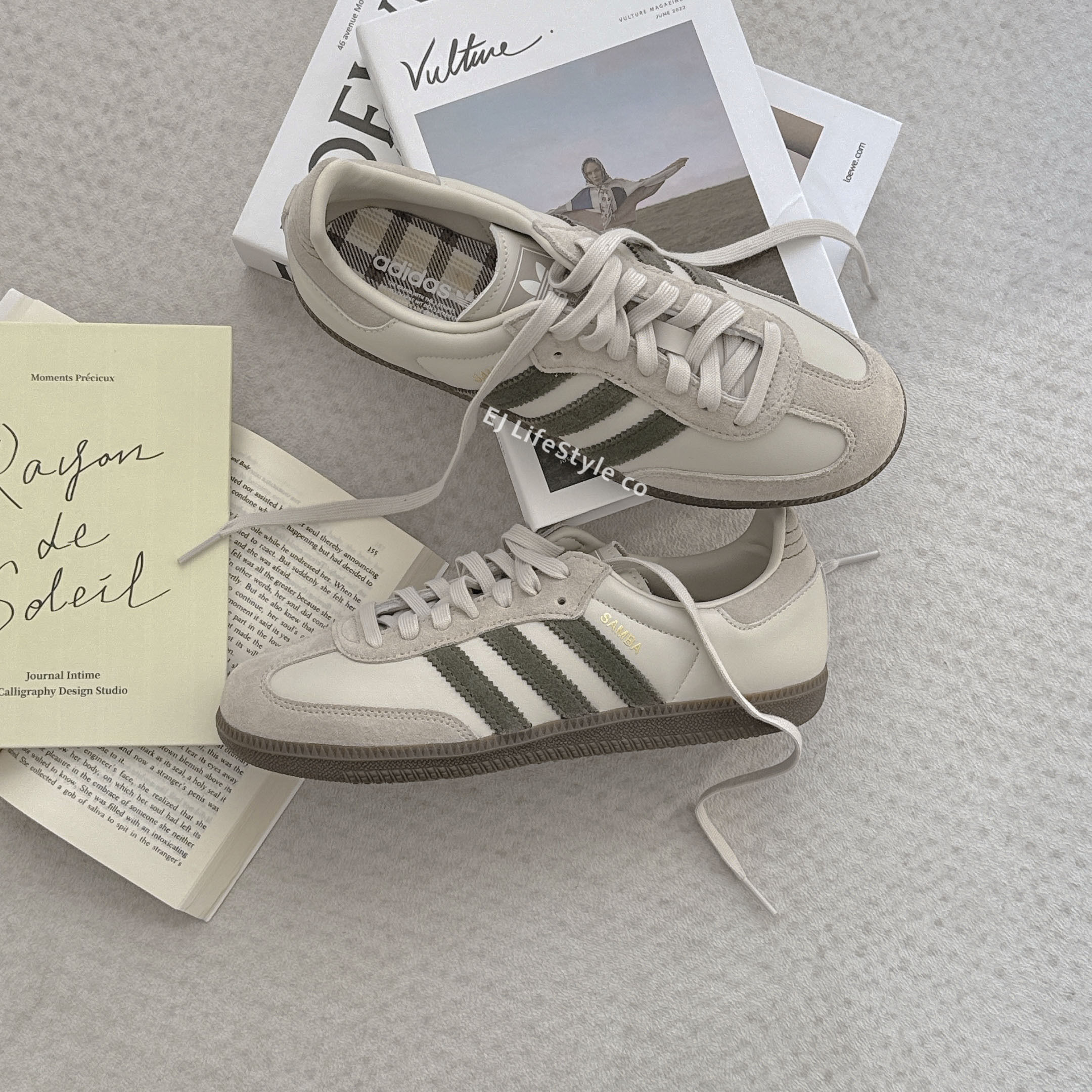 ADIDAS SAMBA OG 抹茶灰棕 米灰 奶灰 橄欖綠 焦糖底 男女鞋 JR0893 / 現+預