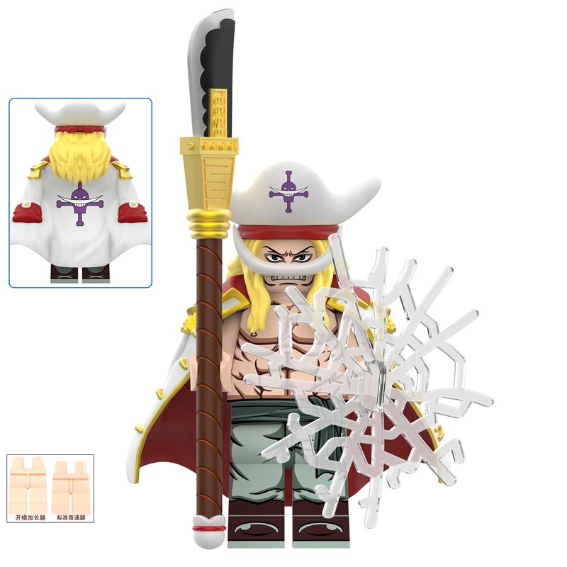 One Piece Edward Newgate Custom Minifigures Fit Lego DY645A