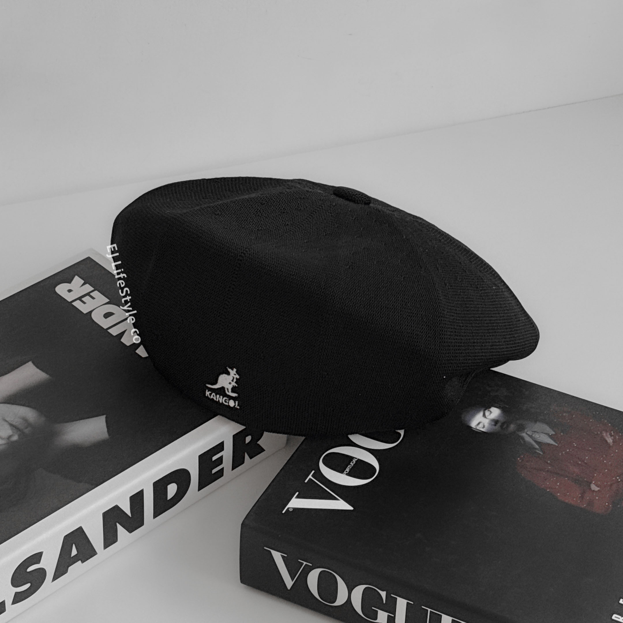 KANGOL SMU TROPIC GALAXY 黑色 貝蕾帽 反戴鴨舌帽  / 現貨