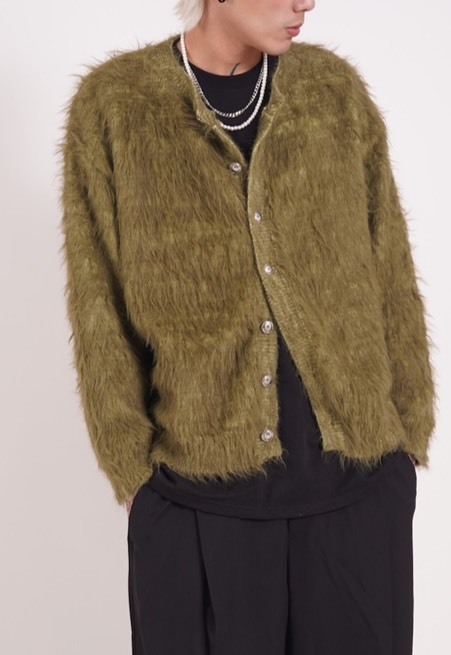 海馬毛開襟毛外套(爆款兩色)