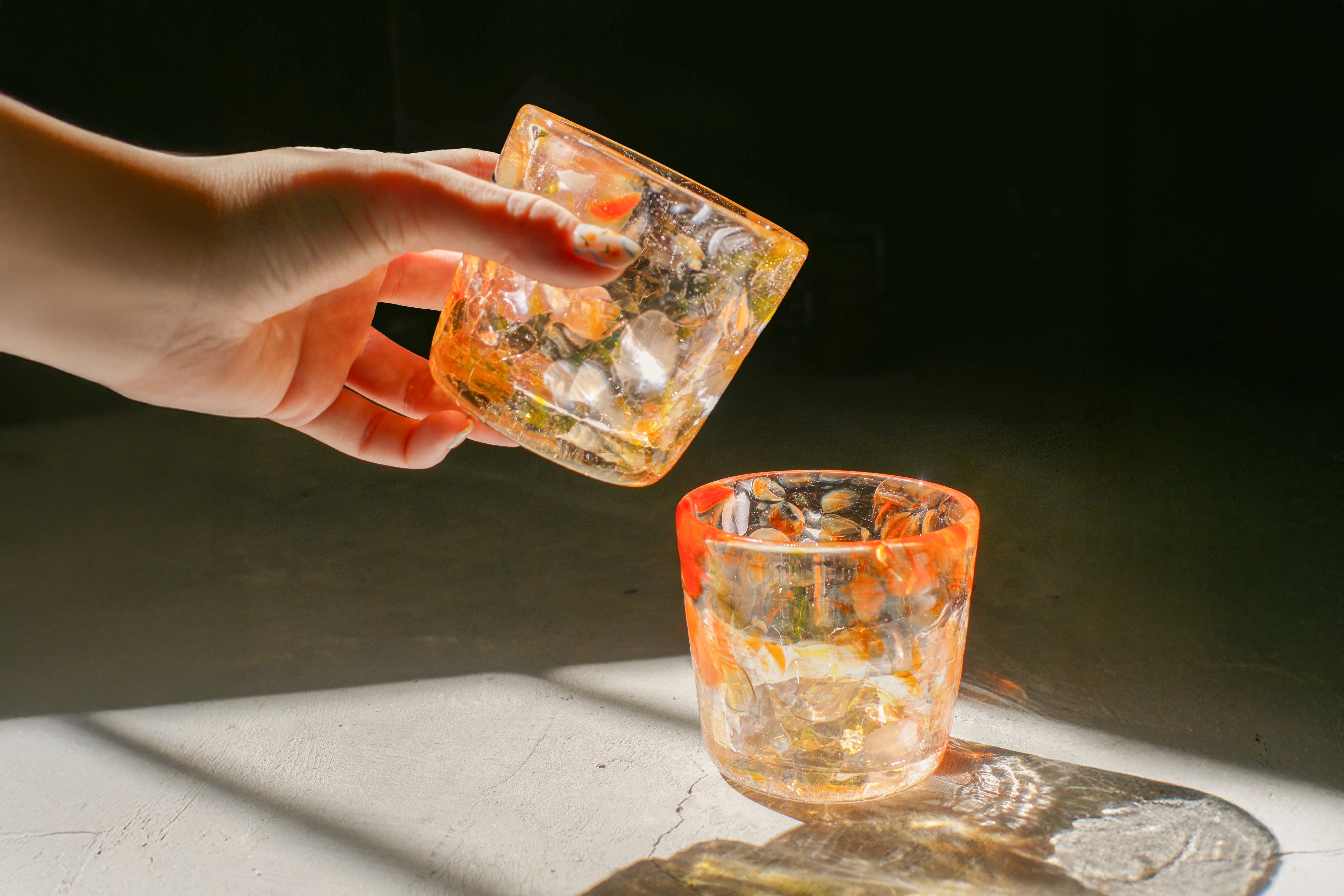 redliuli-JI̍T-HUE Couple Glass Gift Set