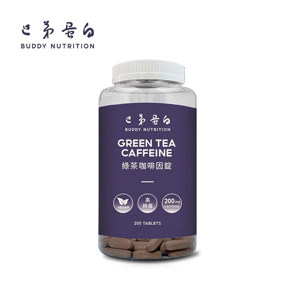 [台灣 巴弟蛋白] 綠茶咖啡因錠