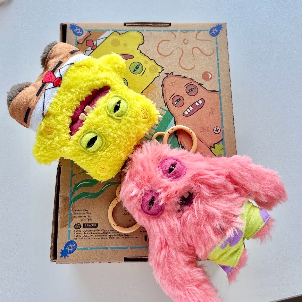 FUGGLER 牙寶 X 海綿寶寶 吊飾系列