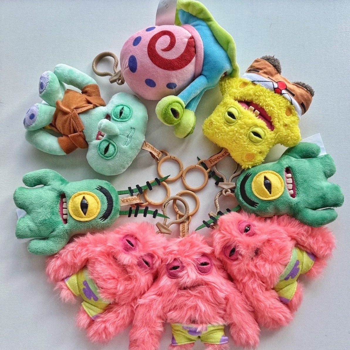 FUGGLER 牙寶 X 海綿寶寶 吊飾系列