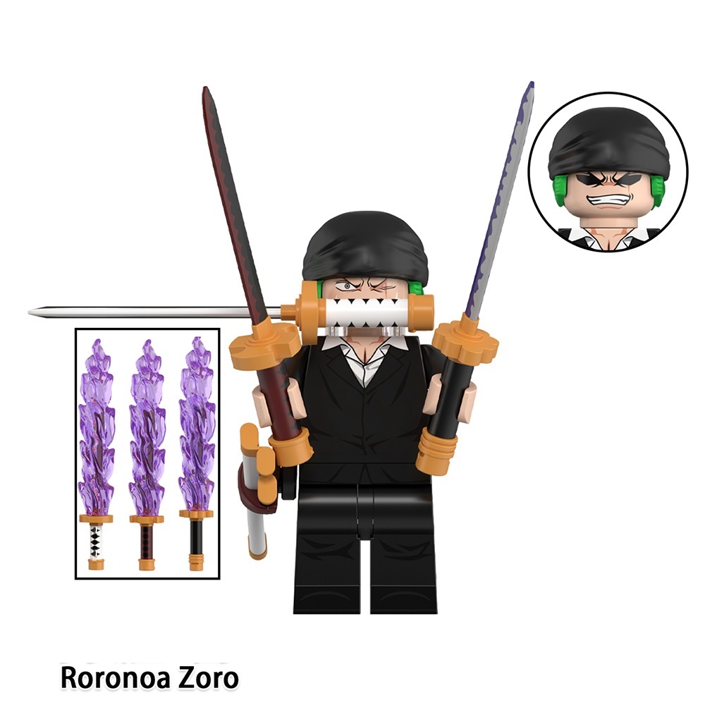 One Piece Custom Minifigures Minifigs Set Fit Lego WM6194