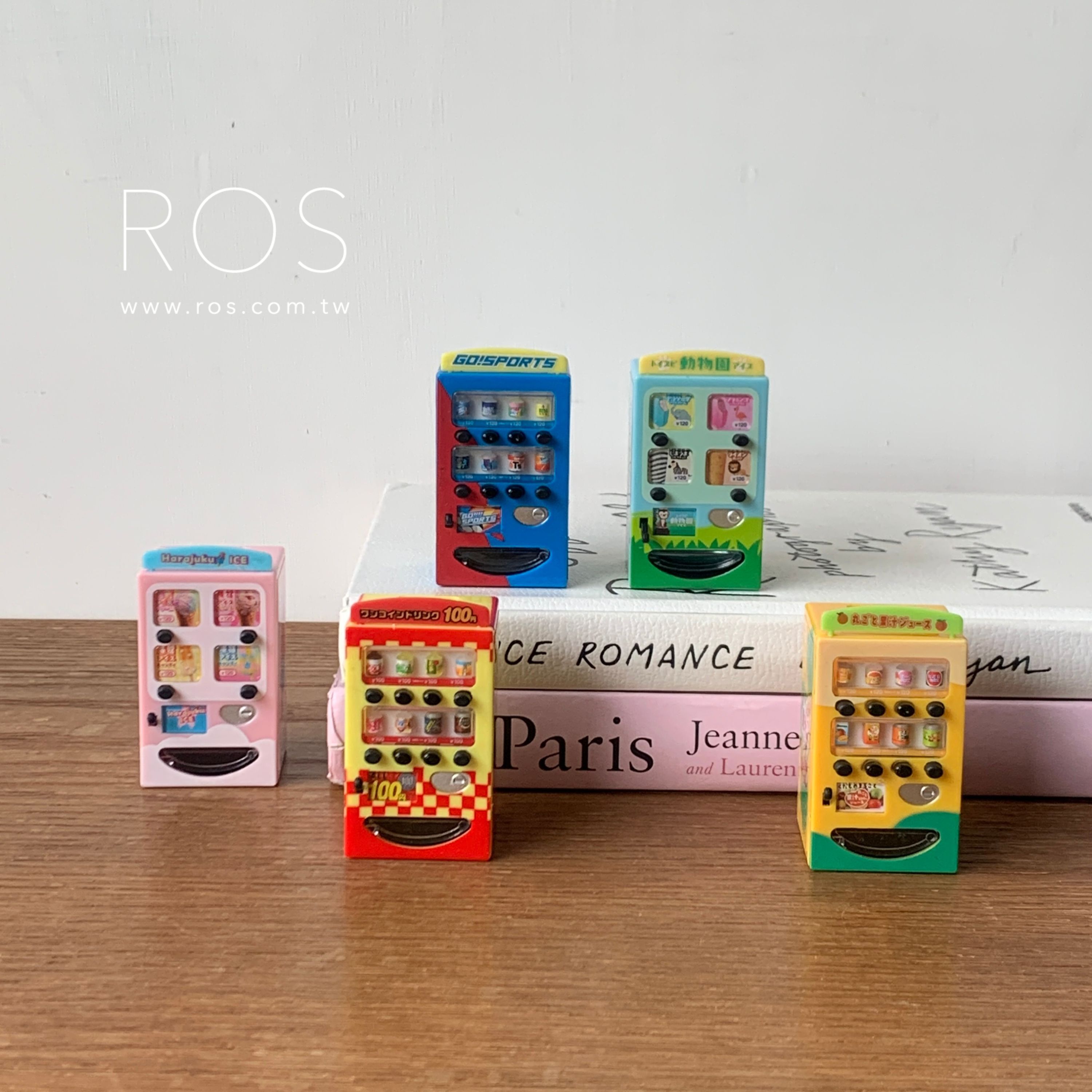 日本限定🇯🇵 迷你飲料與冰淇淋自動販賣機 (5colors)