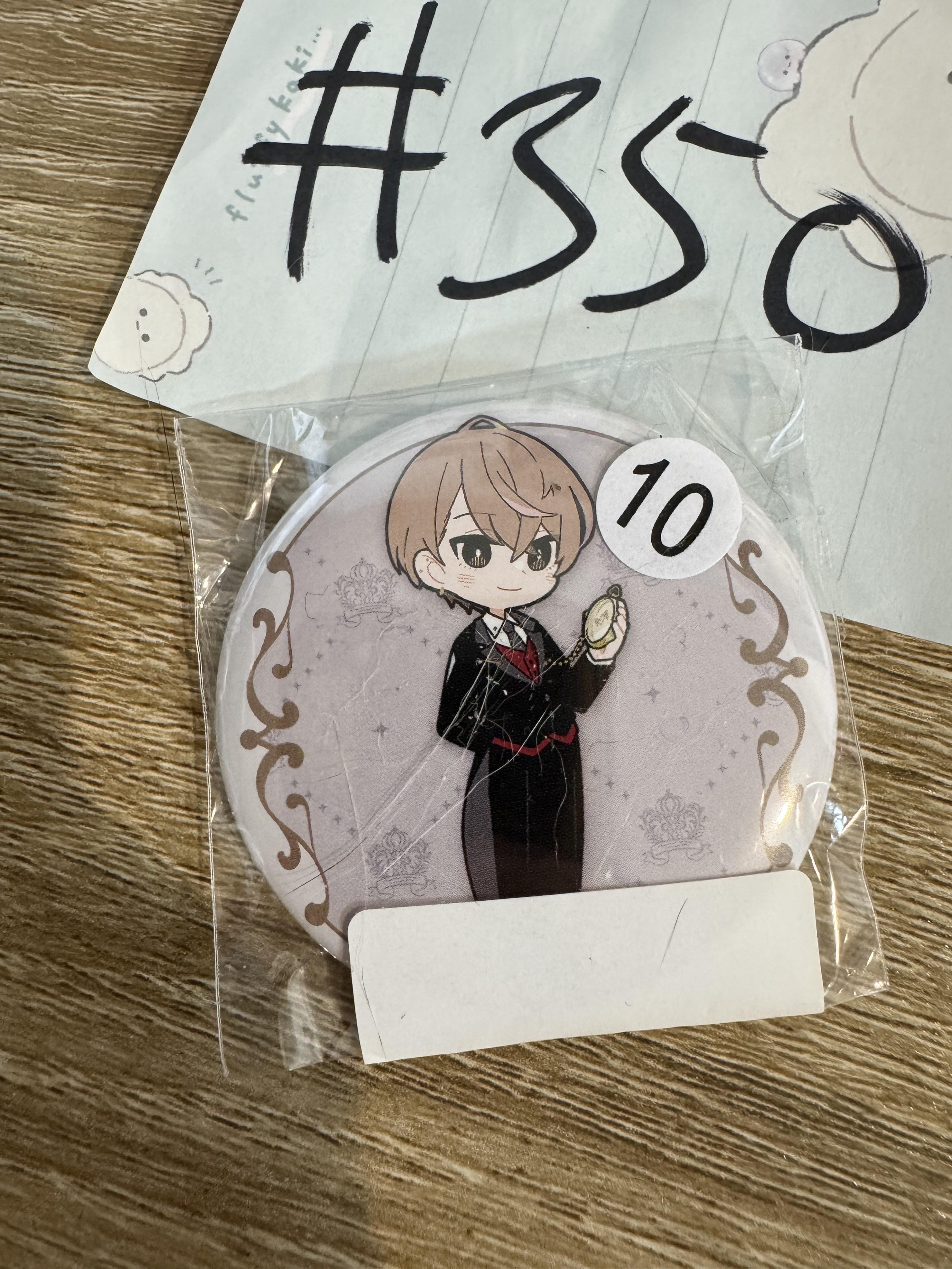 彩虹社 加賀美 襟章#350