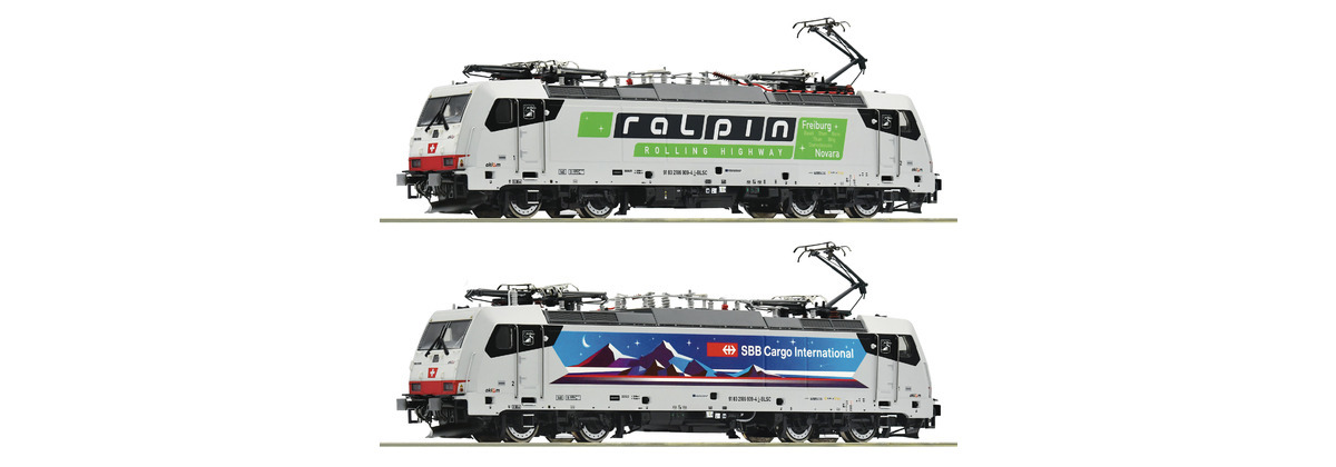 Roco 7510035 HO規 數位音效電力機車 186 909-4 “夜行者” SBB/RAlpin