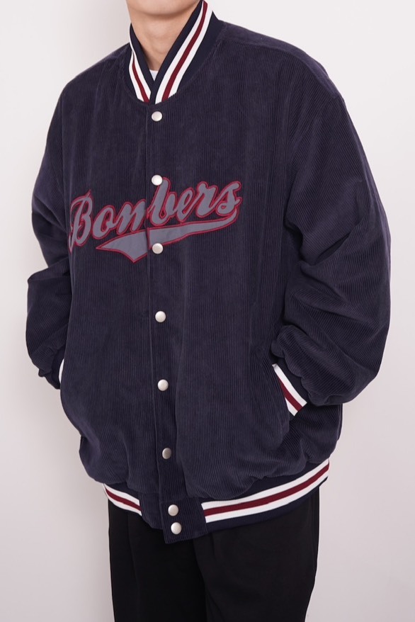 重磅BIG SIZE保暖棒球外套(兩色)
