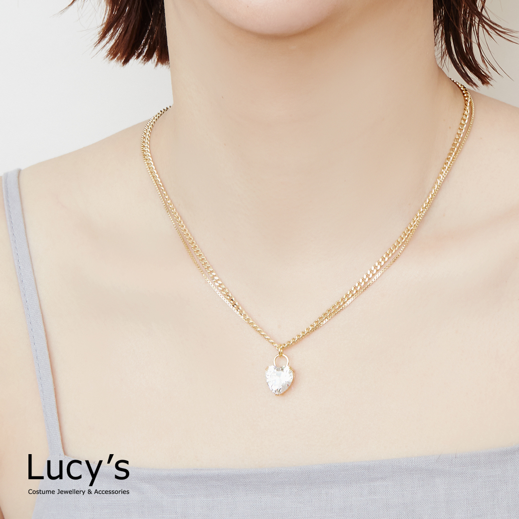 璀璨心 雙層項鍊 (122791)