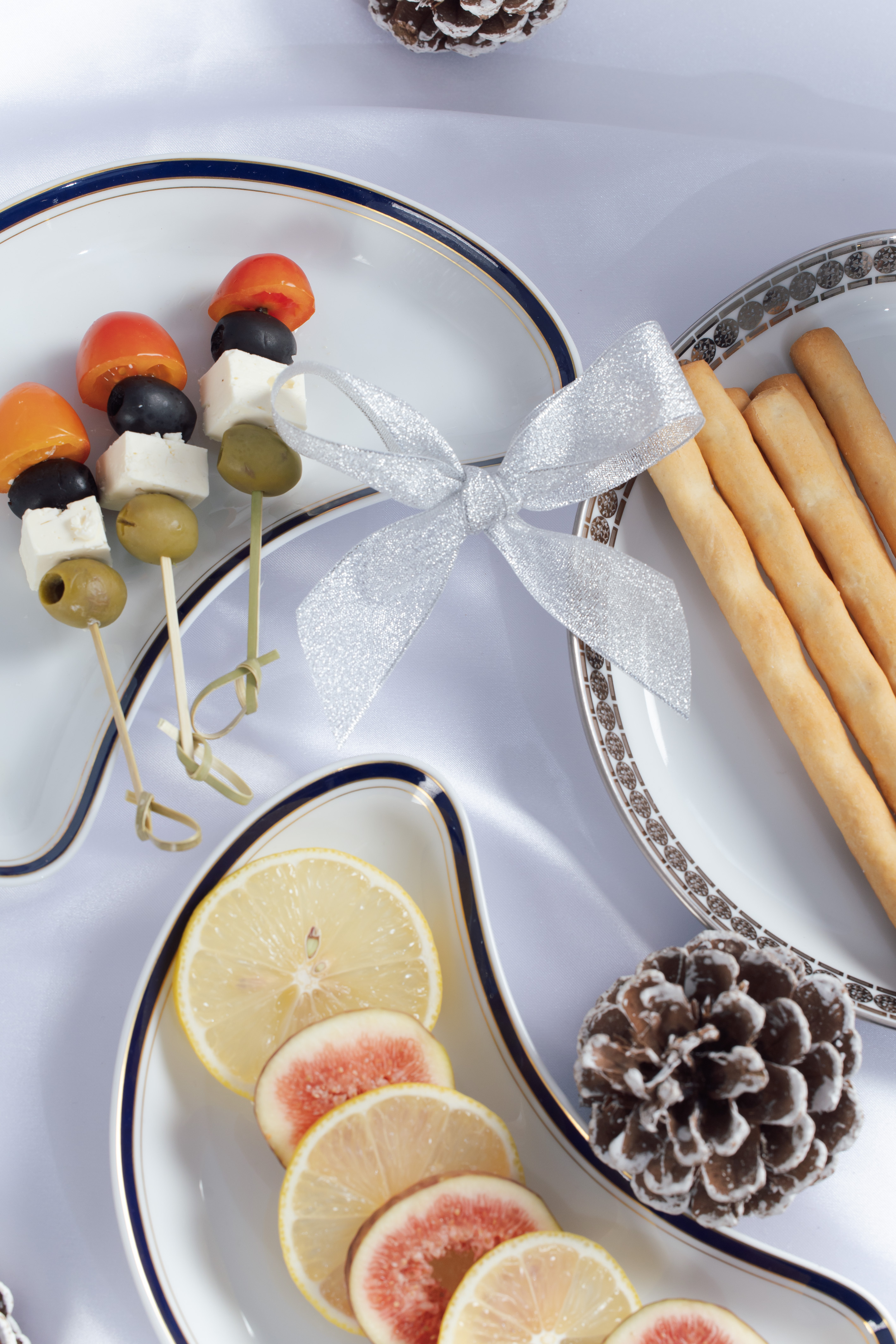 HAVILAND｜Nuit Bleue 系列 - 月亮餐盤 13cm