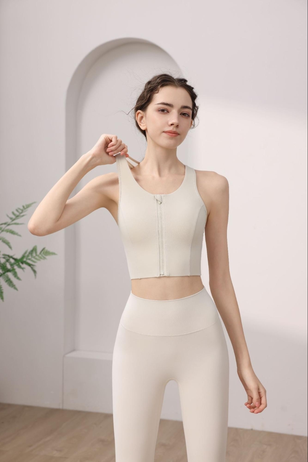 HYGGE HUG [Nova] 防爆前拉鍊式固定胸墊運動內衣